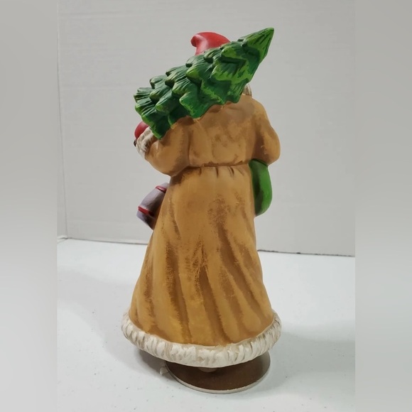 Lefton spinning Victorian Santa with music - Picture 2 of 6